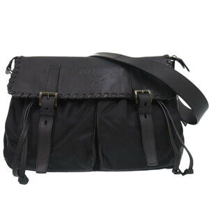 Prada messenger bag crossbody shoulder Nero Black